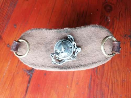 RARE British / UDF 1900 `India Pattern` water bottle