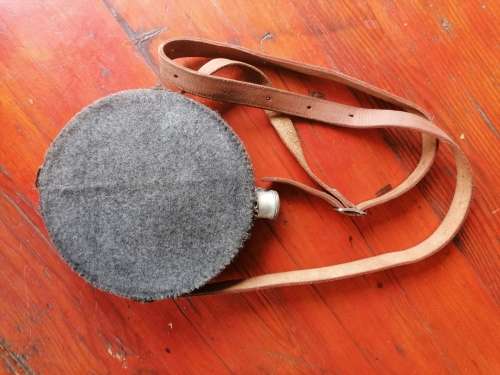 Antique Boy Scouts type water bottle