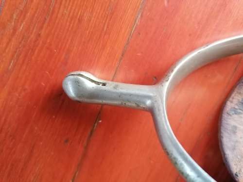 Nickeled riding spurs - Boer War or WW1