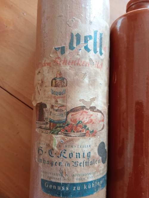 Four German Stoneware Bottles