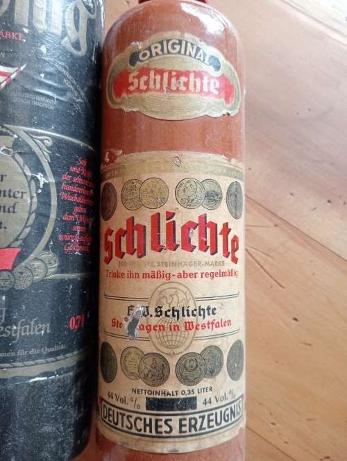 Four German Stoneware Bottles