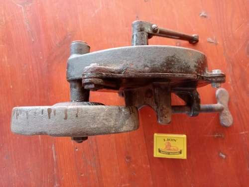 Antique Hand-crancked Bench Grinder - USA made