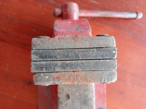 Vintage Bench Mounted Vice