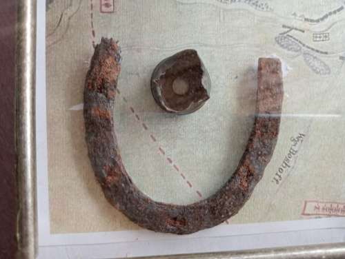 Boer War Paardeberg Relic Display