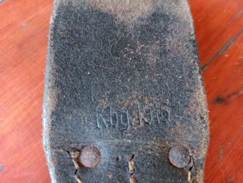 German WW1 Bayonet Frog