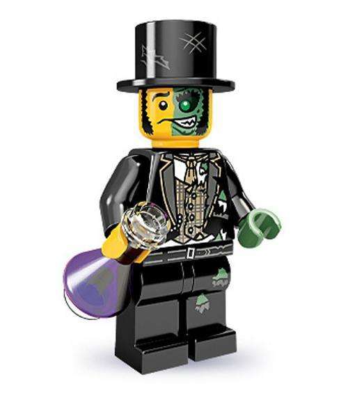 ~ New Lego Series 9 Minifigures Mr. Good and Evil ~ Discontinued (71000)