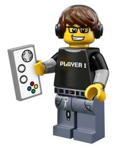 ~ New Lego Series 12 Minifigure Gamer Guy ~ Sealed (71007)