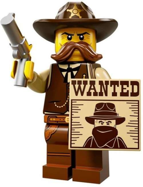 ~ New Lego Series 13 Minifigures Sheriff ~ Sealed (71008)