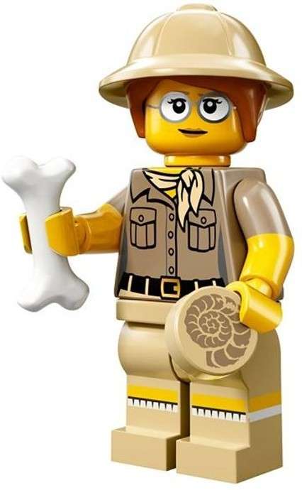 ~ New Lego Series 13 Minifigures Paleontologist ~ Sealed (71008)
