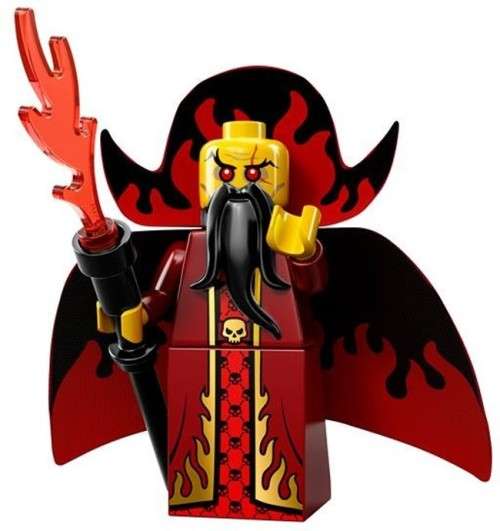 ~ New Lego Series 13 Minifigures Evil Wizard ~ Sealed (71008)