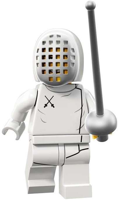 ~ New Lego Series 13 Minifigures Fencer ~ Sealed (71008)