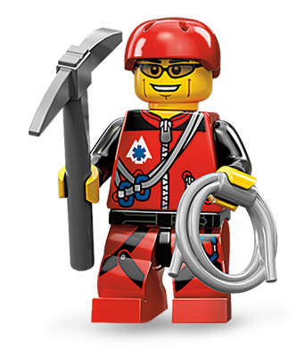 ~ New Lego Series 11 Minifigures Mountain Climber ~ Discontinued (71002)