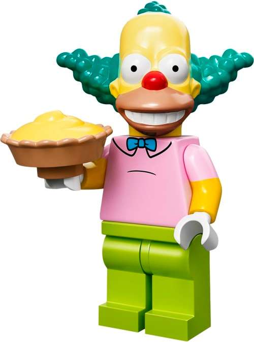 ~ New Lego Simpsons Series 1 Minifigures Krusty the Clown ~ Discontinued (71005)