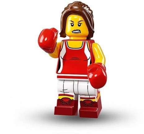 ~ New Lego Series 16 Minifigures Kickboxer ~ Sealed (71013)