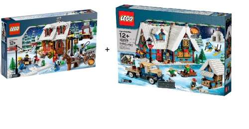 ~ New Lego Winter Village Cottage & Bakery ~ Discontinued (sets 10229 & 10216)