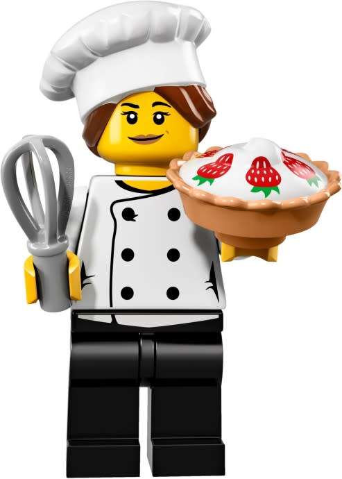 ~ New Lego Series 17 Minifigures Gourmet Chef ~ Sealed (71018)