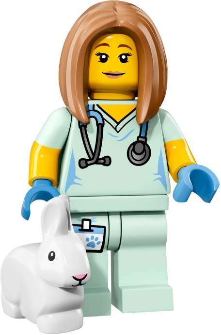 ~ New Lego Series 17 Minifigures Veterinarian ~ Sealed (71018)