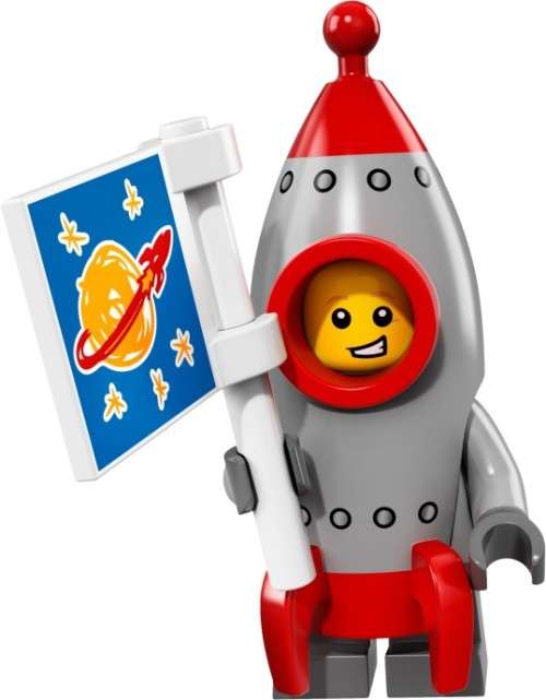 ~ New Lego Series 17 Minifigures Rocket Boy ~ Sealed (71018)