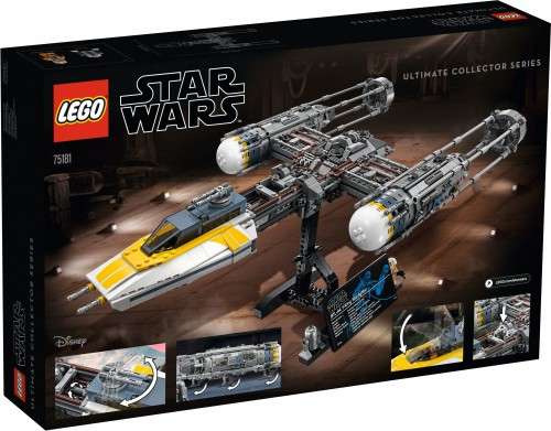 ~ New LEGO Star Wars UCS Y-Wing Starfighter ~ New in Sealed Box (75181)