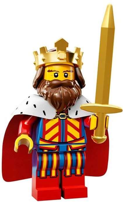 ~ New Lego Minifigures Series 13 Classic King ~ New in Sealed Packaging ~ Discontinued (71008)