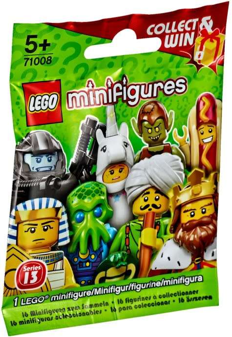 ~ New Lego Minifigures Series 13 Snake Charmer ~ New in Sealed Packaging ~ Discontinued (71008)