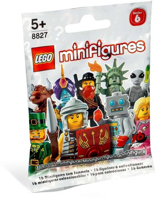 ~ New Lego Minifigures Series 6 Highland Battler ~ New in Sealed Packaging ~ Discontinued (8827)