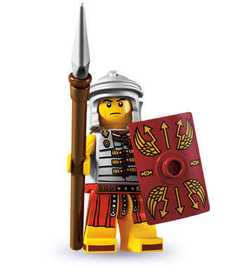 ~ New Lego Minifigures Series 6 Roman Soldier ~ New in Sealed Packaging ~ Discontinued (8827)