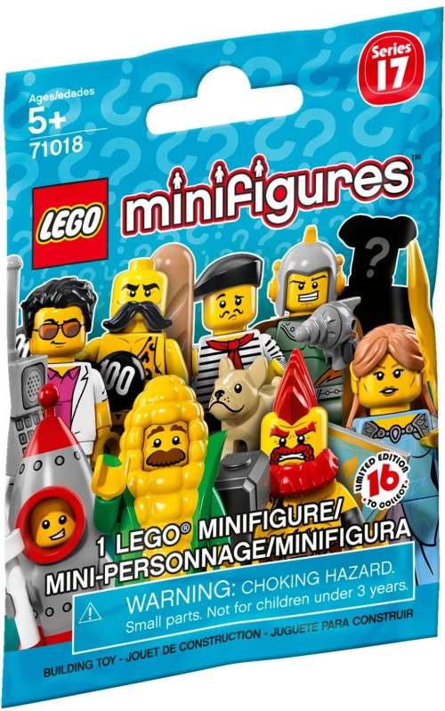 ~ New LEGO Minifigures Series 17 Connoisseur ~ New in Sealed Packaging ~ Discontinued (71018)