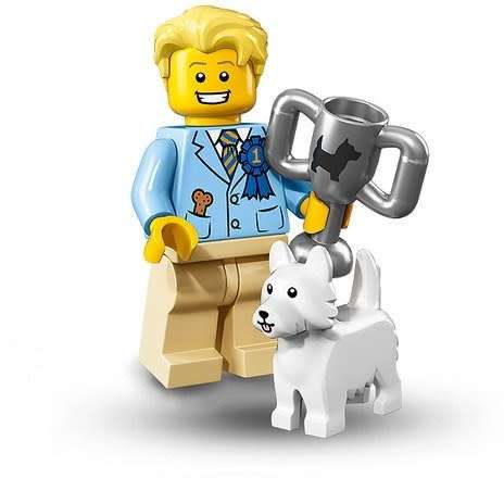 ~ New Lego Minifigures Series 16 Dog Show Winner ~ New in Sealed Packaging ~ Discontinued (71013)
