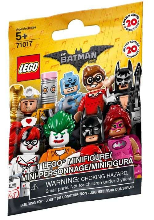 ~ New Lego The LEGO Batman Movie Series 1 Vacation Batman ~ New in Sealed Packaging ~ (71017)