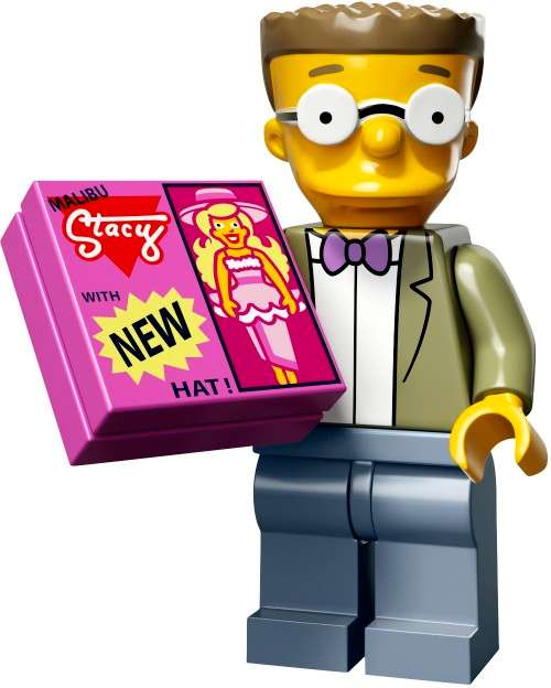 ~ New Lego Minifigures Simpsons Series 2 Smithers ~ New in Sealed Packaging ~ (71009)