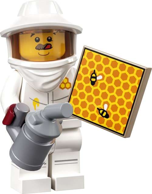 ~ New Lego Minifigures Series 21 Beekeeper ~ New in Packaging ~ Discontinued (71029)