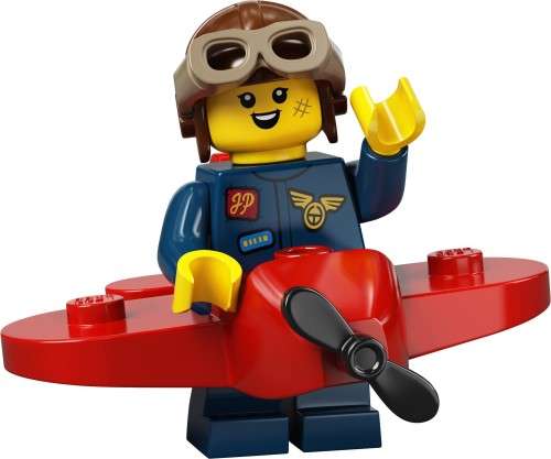 ~ New Lego Minifigures Series 21 Airplane Girl ~ New in Packaging ~ Discontinued (71029)