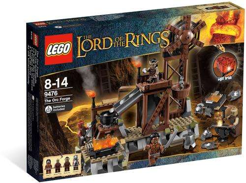 ~ New Lego Lord of the Rings The Orc Forge ~ Discontinued (9476)