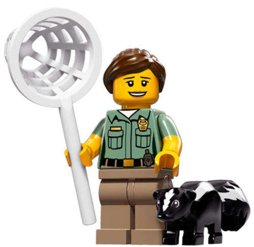 ~ New Lego Series 15 Minifigure Animal Control Officer ~ Sealed (71011)