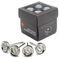 Perfect Father's Day Gift. Outset Set of 4 Braai Steak Thermometers. Retail: R 358. Our Price: R 250