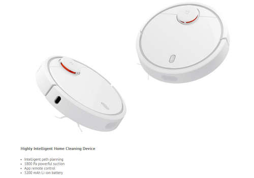 Xiaomi Mi Robot Vacuum Cleaner
