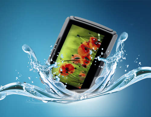 Motorcycle GPS Navigator 'Rage' (Black)