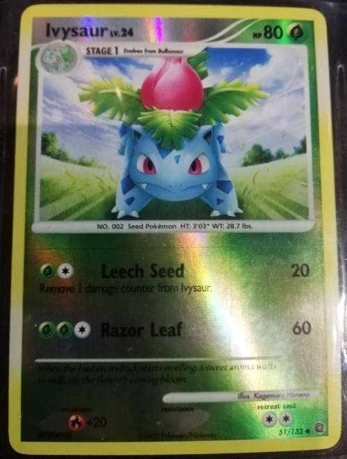 5 Rare Pokemon Single Cards Shinny/holo Editions.