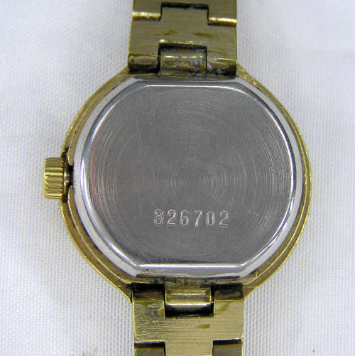 Rare - 1970`s Russian Chaika Gold Tone 17 Jewels Ladies`s Mechanical Watch