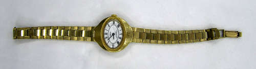 Rare - 1970`s Russian Chaika Gold Tone 17 Jewels Ladies`s Mechanical Watch