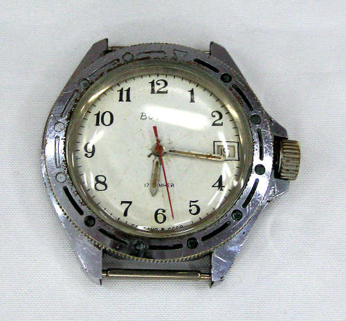 Rare - 1960`s Vostok Russian Military Komandirskie 17 Jewels Mechanical Watch