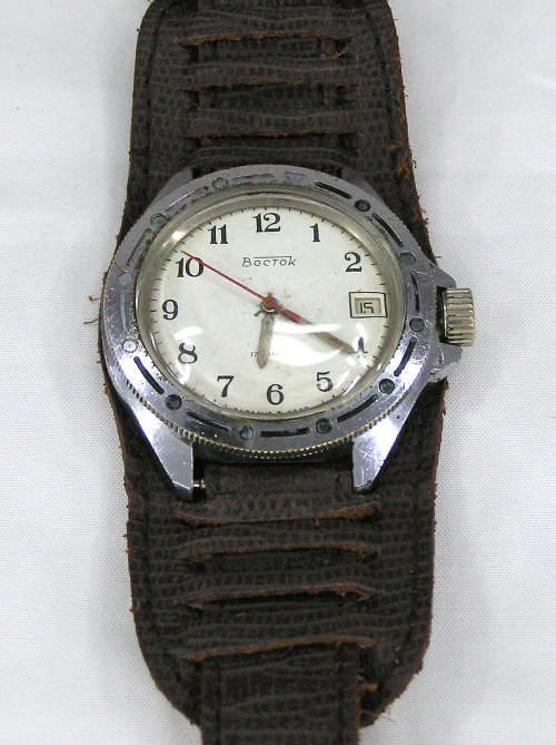 Rare - 1960`s Vostok Russian Military Komandirskie 17 Jewels Mechanical Watch