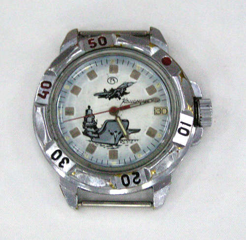 Rare - 1960`s Vostok Russian Military Komandirskie 17 Jewels Mechanical Watch