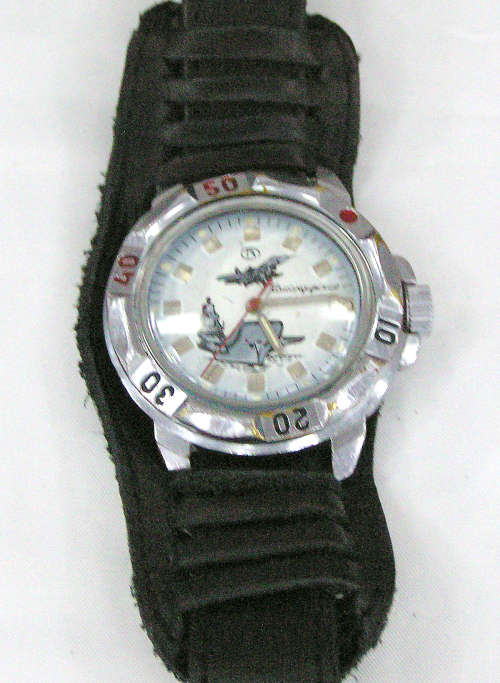 Rare - 1960`s Vostok Russian Military Komandirskie 17 Jewels Mechanical Watch