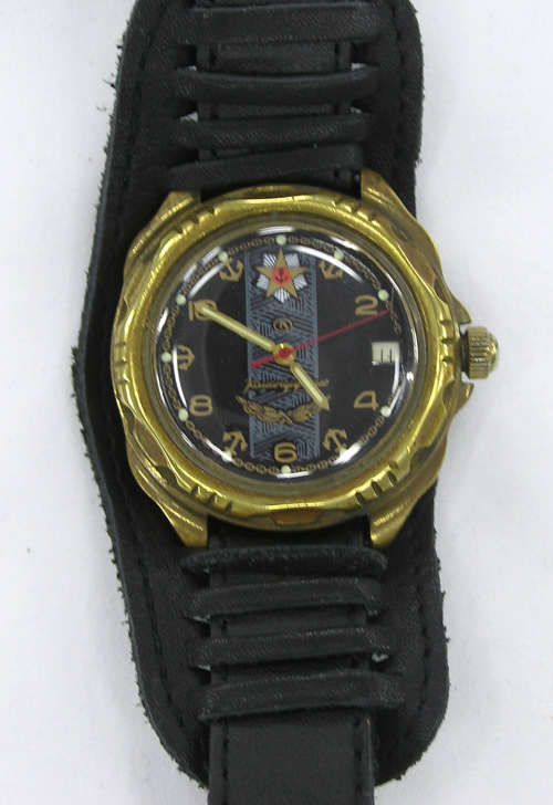 Rare - 1960`s Vostok Russian Military Komandirskie 17 Jewels Mechanical Watch
