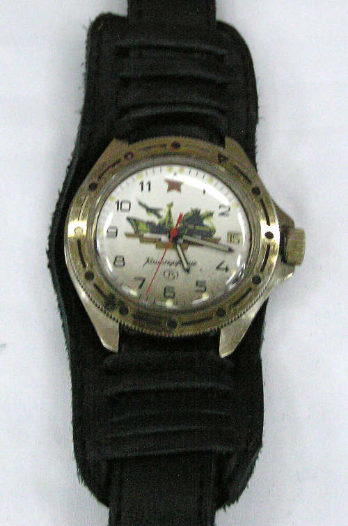 Rare - 1960`s Vostok Russian Military Komandirskie 17 Jewels Mechanical Watch