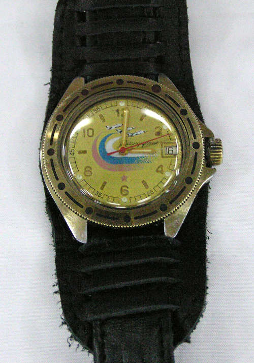Rare - 1960`s Vostok Russian Military Komandirskie 17 Jewels Mechanical Watch
