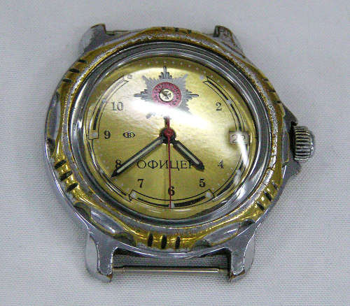 Rare - 1960`s Vostok Russian Military Komandirskie 17 Jewels Mechanical Watch