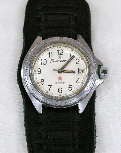 Rare - 1960`s Vostok Russian Military Komandirskie 17 Jewels Mechanical Watch